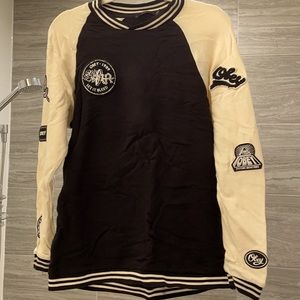 Obey sweatshirt with stamps